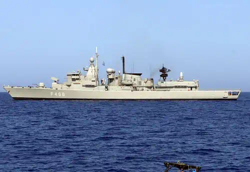 Greek Fokas warship